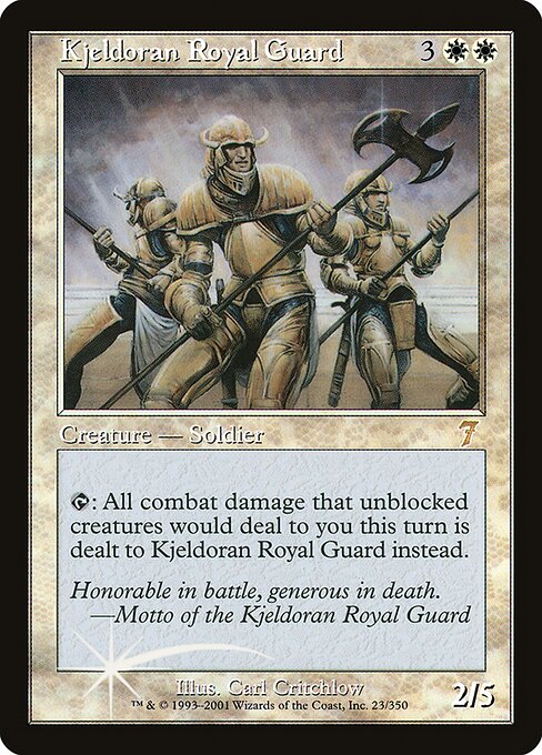 7ED: Kjeldoran Royal Guard (Foil)