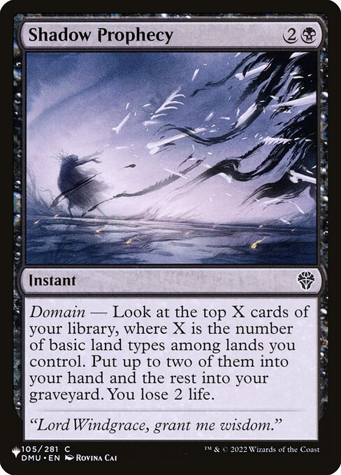 PLST: Shadow Prophecy