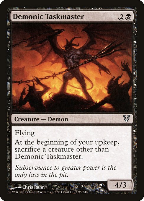 AVR: Demonic Taskmaster