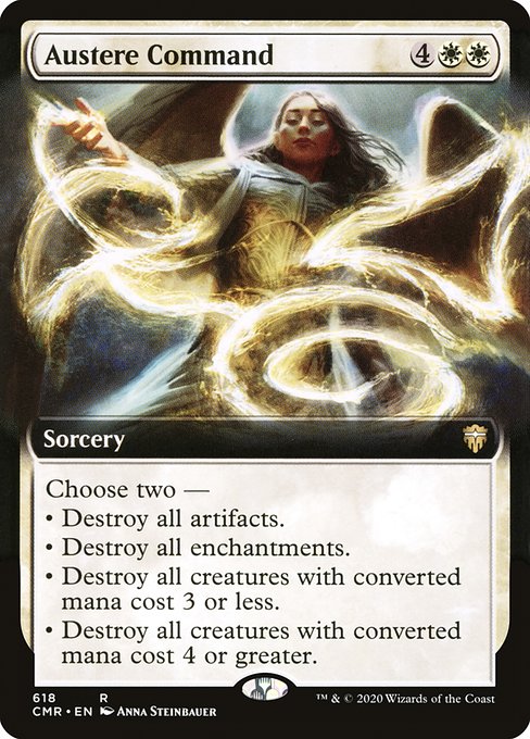 CMR: Austere Command (Extended Art) (Foil)