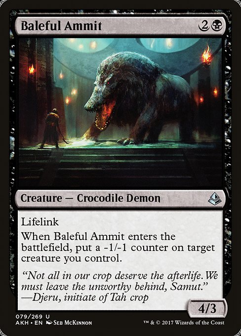 AKH: Baleful Ammit (Foil)