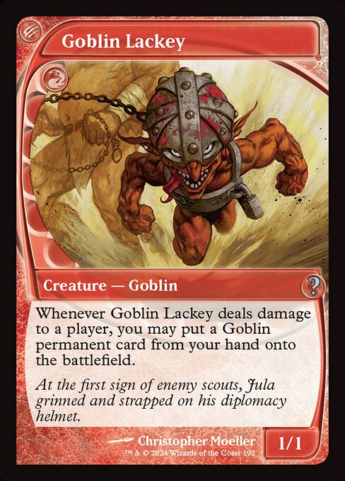 MB2: Goblin Lackey (Future Sight) (Foil)