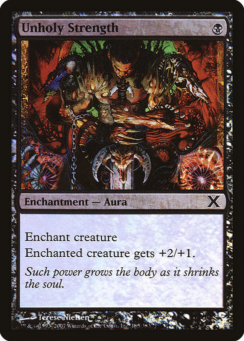 10E: Unholy Strength (Foil)