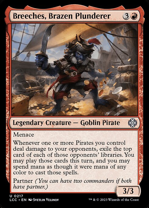 LCC: Breeches, Brazen Plunderer