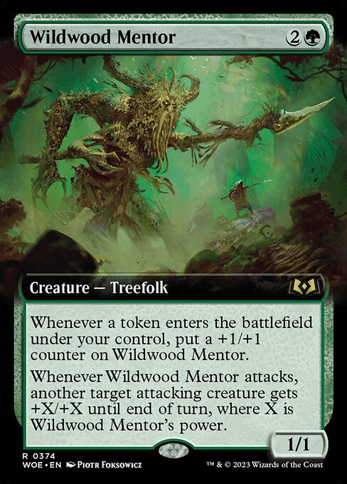 WOE: Wildwood Mentor (Extended Art)