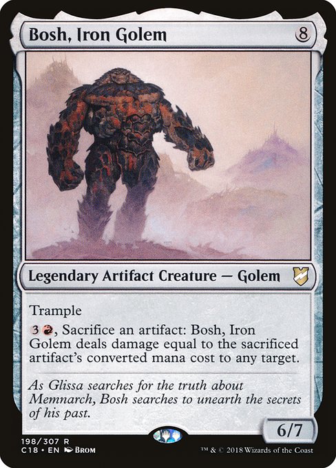 C18: Bosh, Iron Golem