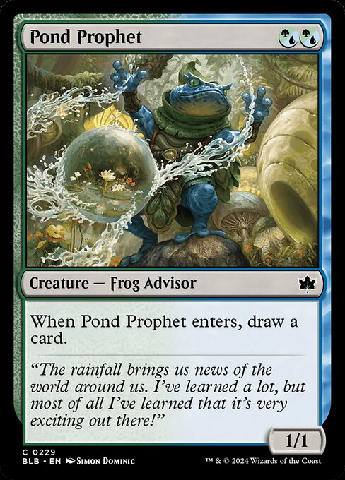 BLB: Pond Prophet
