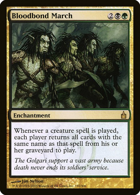 RAV: Bloodbond March (Foil)