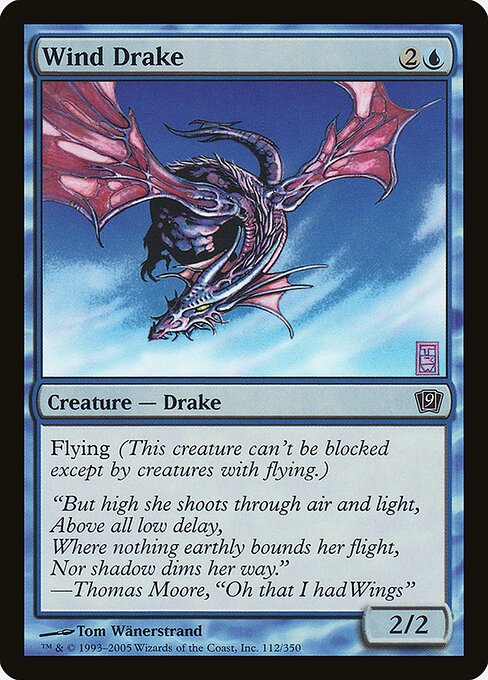 9ED: Wind Drake (Foil)