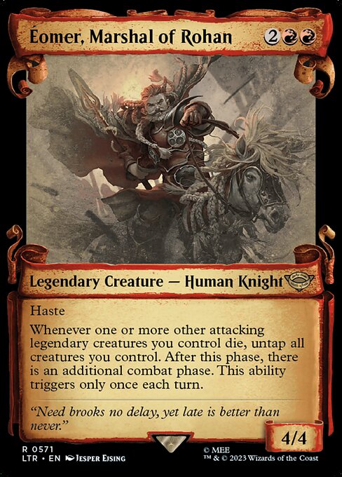 LTR: Eomer, Marshal of Rohan (Showcase Scrolls) (Foil)