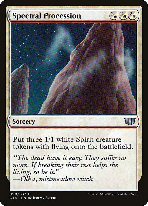C14: Spectral Procession