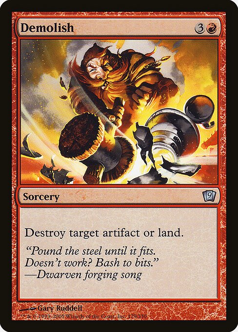 9ED: Demolish (Foil)