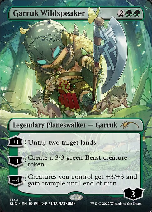 SLD: Garruk Wildspeaker (Borderless)