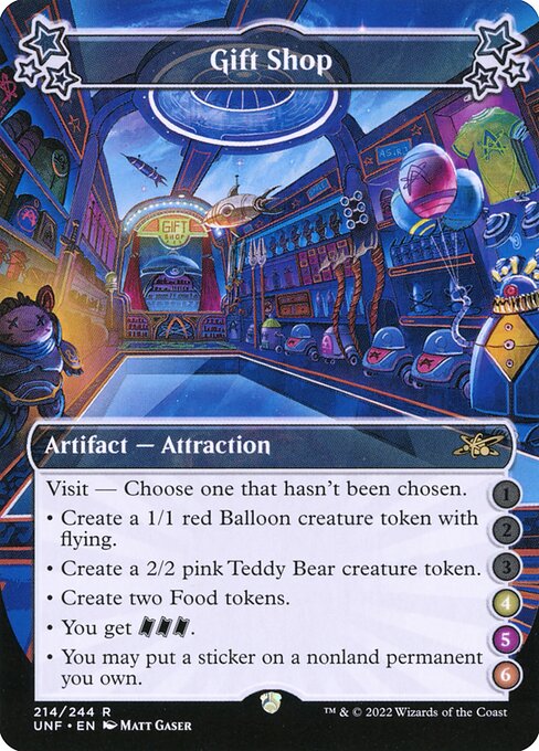 UNF: Gift Shop (4-5-6)
