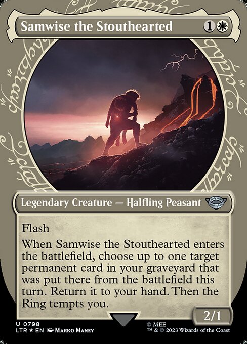 LTR: Samwise the Stouthearted (Showcase) (Surge Foil)