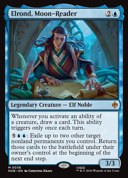HOB: Elrond, Moon-Reader (Foil)