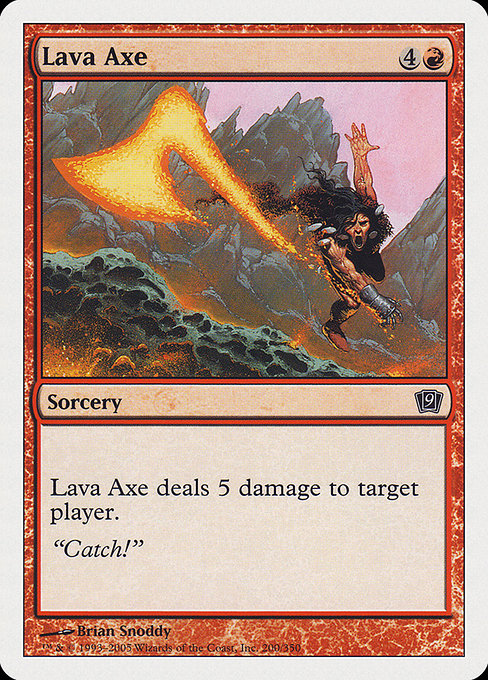9ED: Lava Axe
