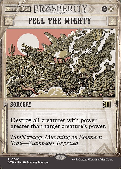 OTP: Fell the Mighty (Foil)