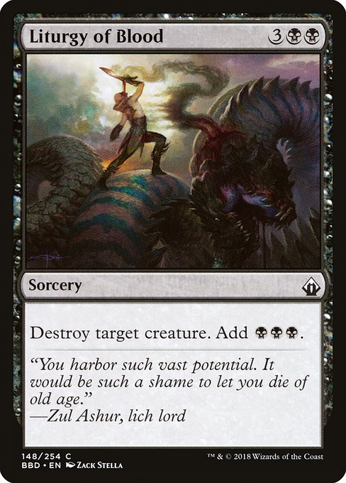 BBD: Liturgy of Blood (Foil)