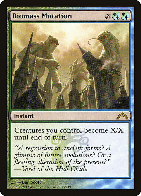 GTC: Biomass Mutation
