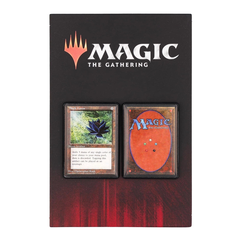 Magic: the Gathering - Black Lotus Card 2-Piece Enamel Pin Set