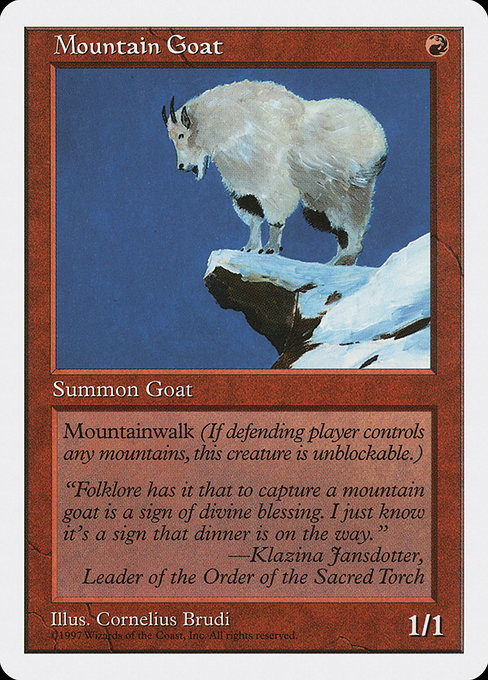 5ED: Mountain Goat