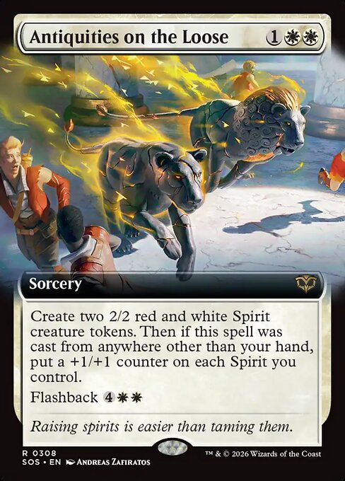 SOS: Antiquities on the Loose (Extended Art) (Foil)