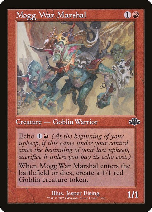 DMR: Mogg War Marshal (Retro Frame) (Foil)