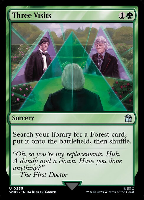 WHO: Three Visits (Foil)