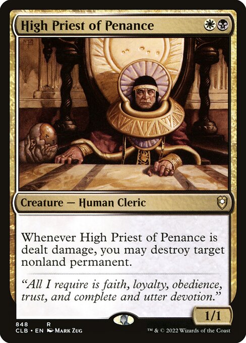 CLB: High Priest of Penance