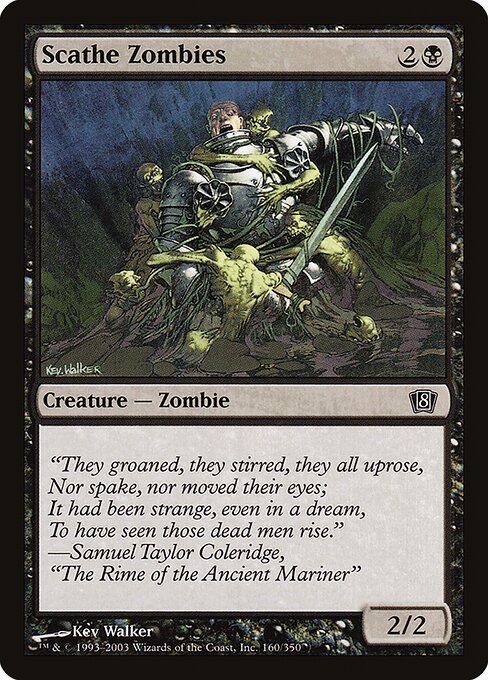 8ED: Scathe Zombies (Foil)
