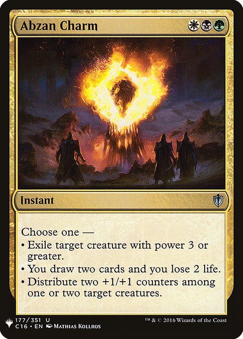 PLST: Abzan Charm