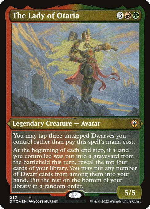 DMC: The Lady of Otaria (Foil Etched)