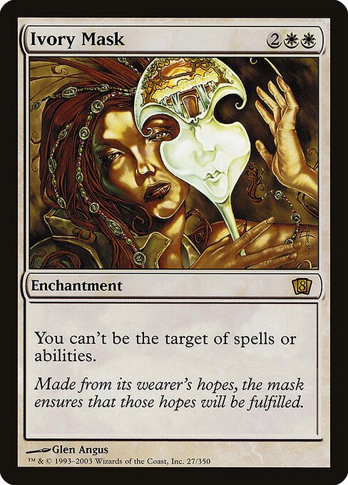 8ED: Ivory Mask (Foil)