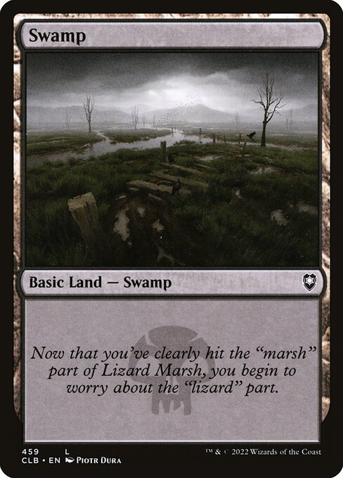 CLB: Swamp (459) (Foil)