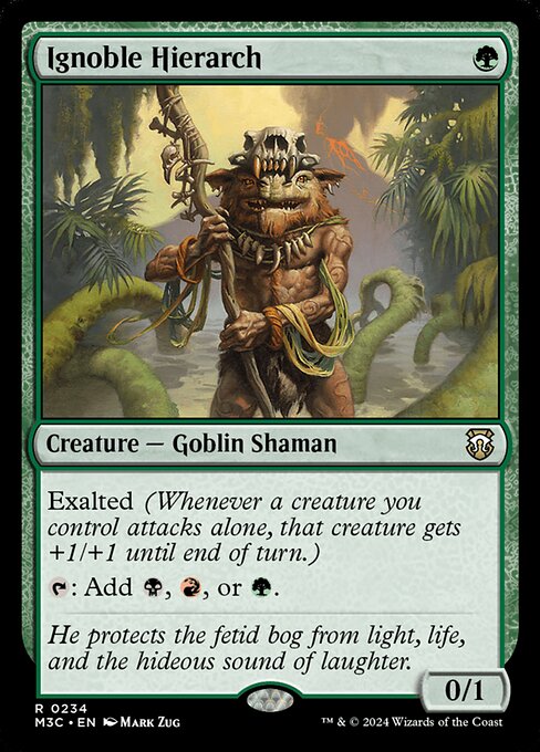 M3C: Ignoble Hierarch (Foil)