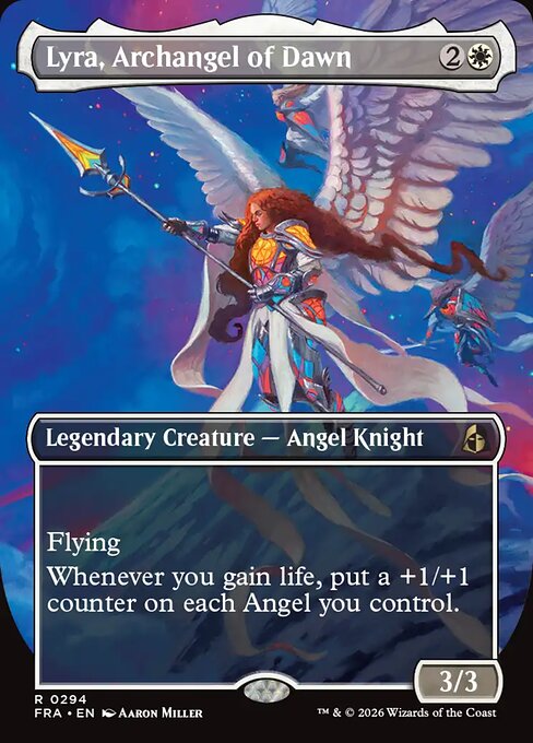 FRA: Lyra, Archangel of Dawn (Borderless)
