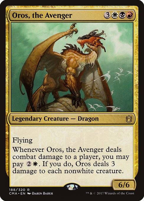 CMA: Oros, the Avenger