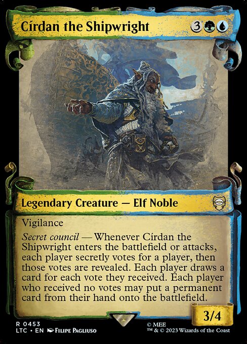 LTC: Cirdan the Shipwright (Showcase Scrolls) (Foil)