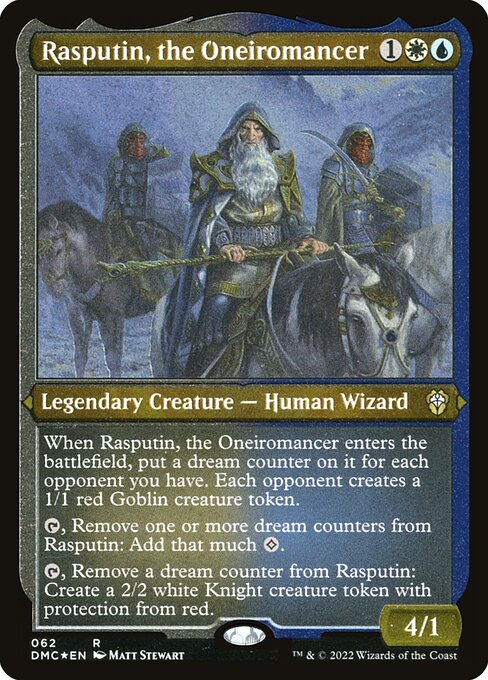 DMC: Rasputin, the Oneiromancer (Foil Etched)