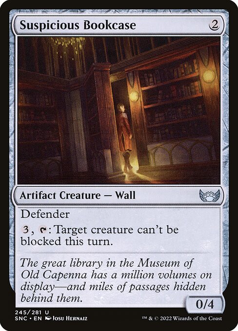 SNC: Suspicious Bookcase (Foil)