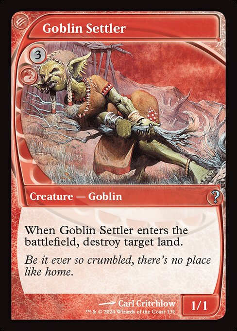 MB2: Goblin Settler (Future Sight)