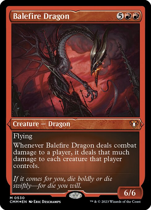 CMM: Balefire Dragon (Foil Etched)