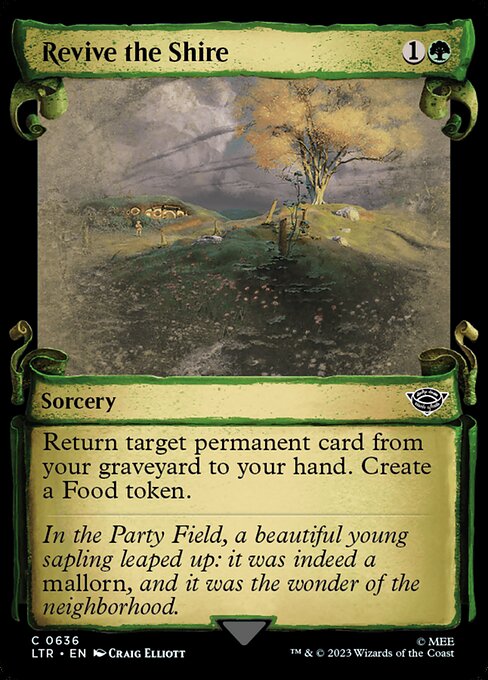 LTR: Revive the Shire (Showcase Scrolls)
