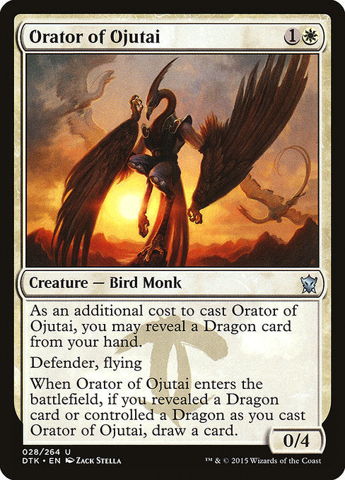 DTK: Orator of Ojutai (Foil)