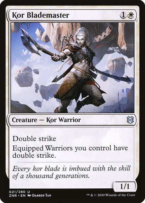 ZNR: Kor Blademaster (Foil)