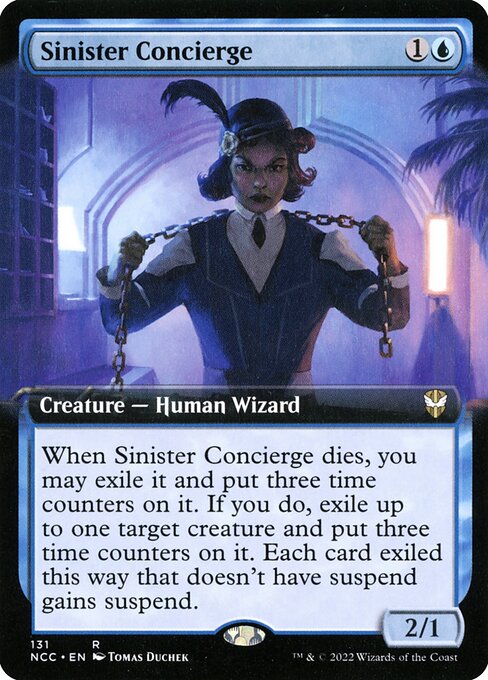 NCC: Sinister Concierge (Extended Art)