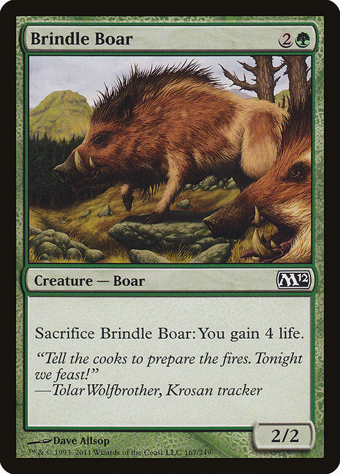 M12: Brindle Boar