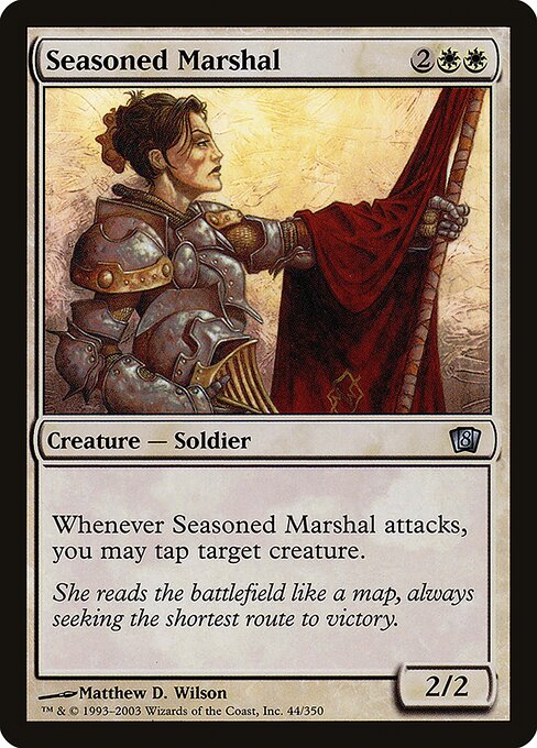 8ED: Seasoned Marshal (Foil)