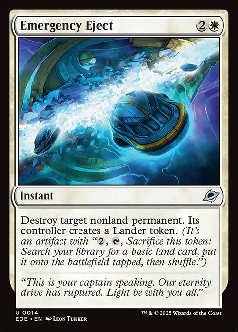 EOE: Emergency Eject